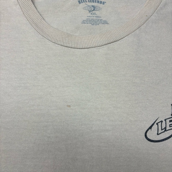 Reel Legends Shirt Mens XXL Crewneck Florida Most Popular Game Fish Fishing Tee - Picture 6 of 6